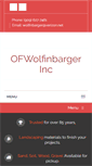 Mobile Screenshot of ofwolfinbargerinc.com